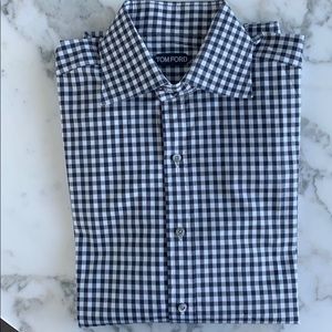 Tom Ford - Black and White small check